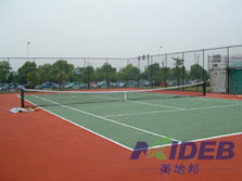 硅PU室外網(wǎng)球場
