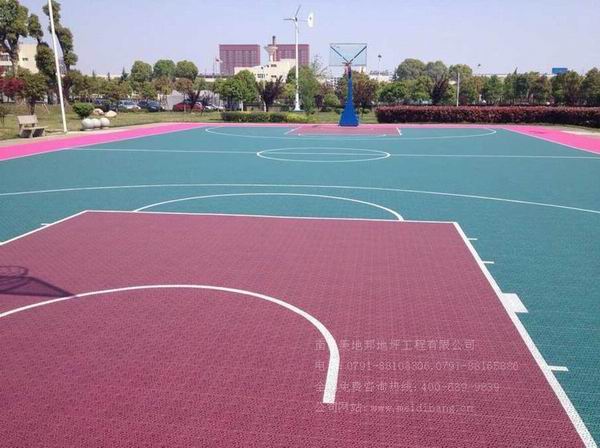 江西國家電網(wǎng)預制型籃球場